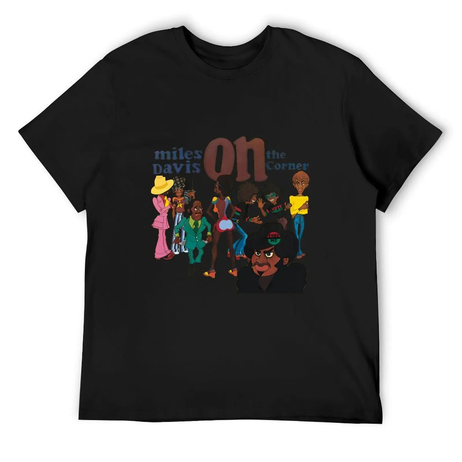 

Miles Arts Davis On The Corner T-Shirt summer clothes designer shirts cheap stuff plus sizes heavyweight t shirts for men