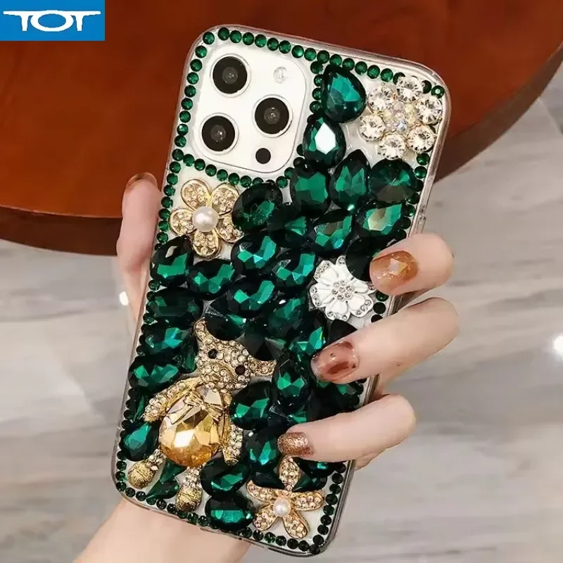 

Mobile phone case with rhinestone and Diamond for Samsung A50, A70, A32, A52, A71, A51, A72, A73, A53, luxury design