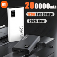 Xiaomi 120W High Capacity Power Bank 200000mAh Fast Charging Powerbank Portable Battery Charger For iPhone Samsung Huawei