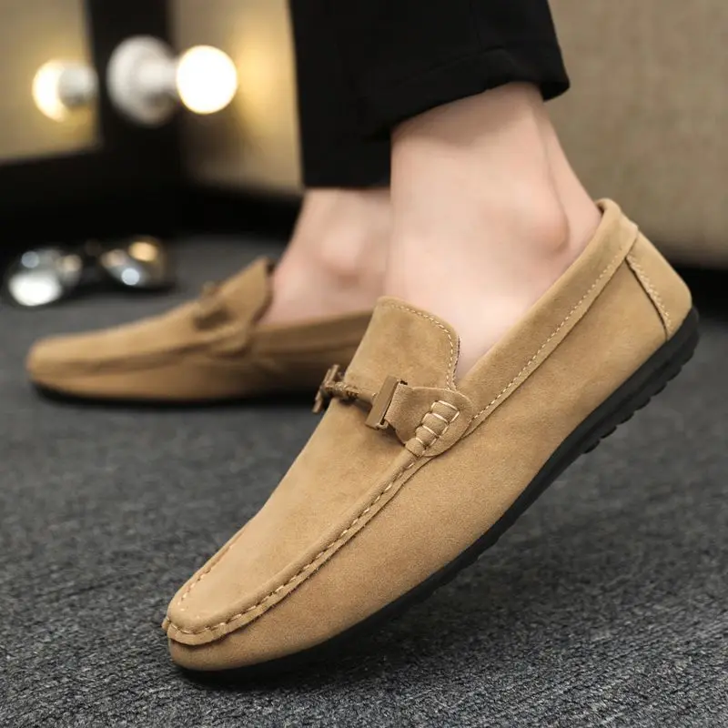 

Lightweight Soft Casual Shoes for Men Spring Autumn Slip-on Sneakers in Promotion Walking Designer Luxury Leisure Man Shoe Sale