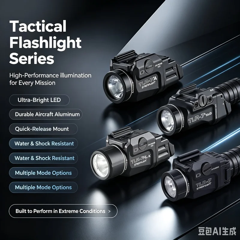 2026 TLR Strobe Weapons Scout Light TLR-1 HL TLR2 TLR6 TLR7 TLR 7X TLR8 Hunting Spotlight Gun Torch Airsoft Pistol  20mm