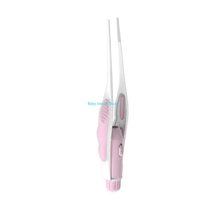 

K92D Child Friendly LED Light Up Ear Cleaning Spoon Soft and Safe Illuminated Earwax Pick Ear Care Essential for Boys Girls