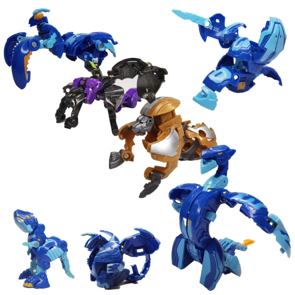 TOMY BAKUGANES Monster Ball Dinosaur Gyro Deformation Animal Figure Gift Kids Toys for Boys