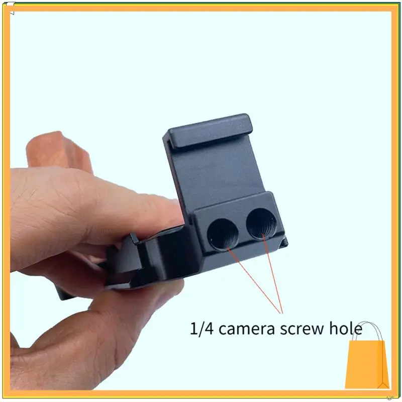 L53A-mango en forma de L para cámara Fuji X-100VI, soporte de placa L, placa de liberación rápida integrada, herramienta protectora de fotografía