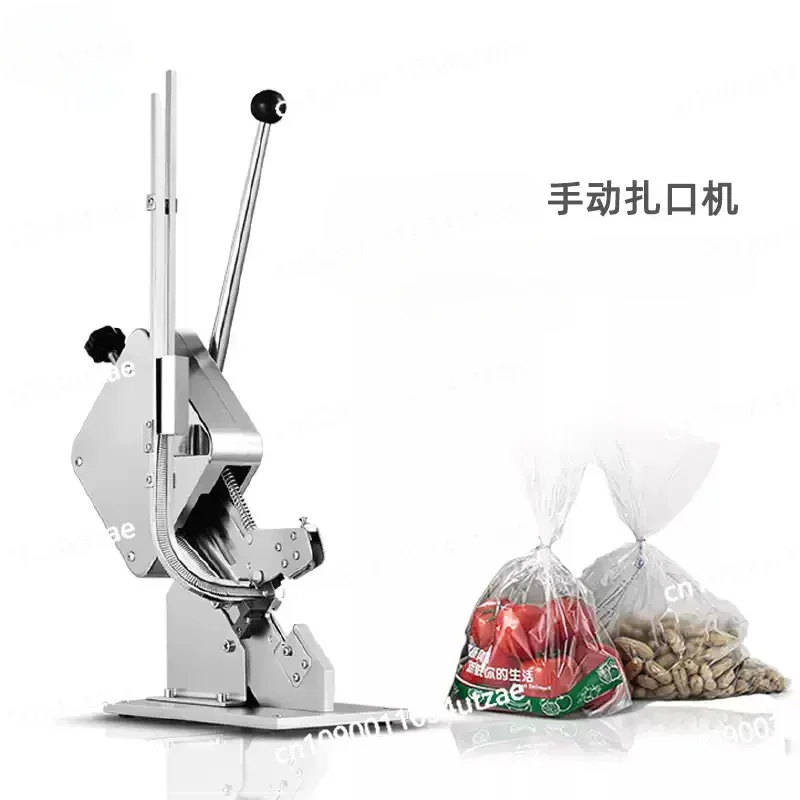 Food Sealing Machine NEW Ham Sausage Dotter Manual Tying Packer Sausage Clipper U-Shape Supermarket Bags Packing Machine