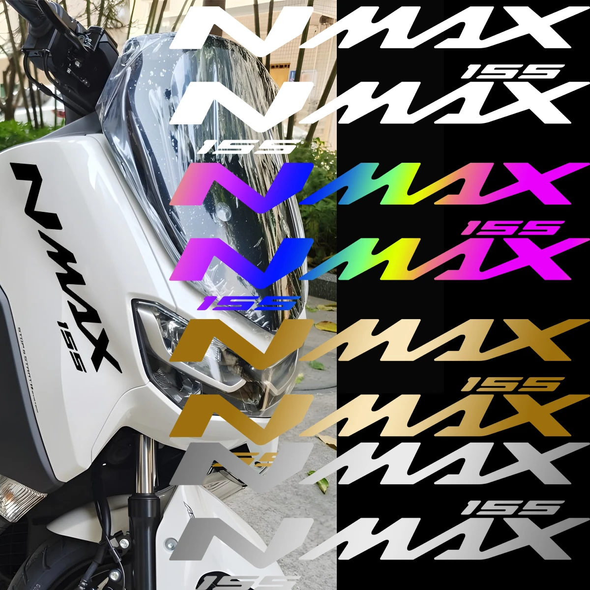 FOR NMAX 155 NMAX155 Motorcycle Body Sticker Scratch Resistant Waterproof Protection Decals Accessories