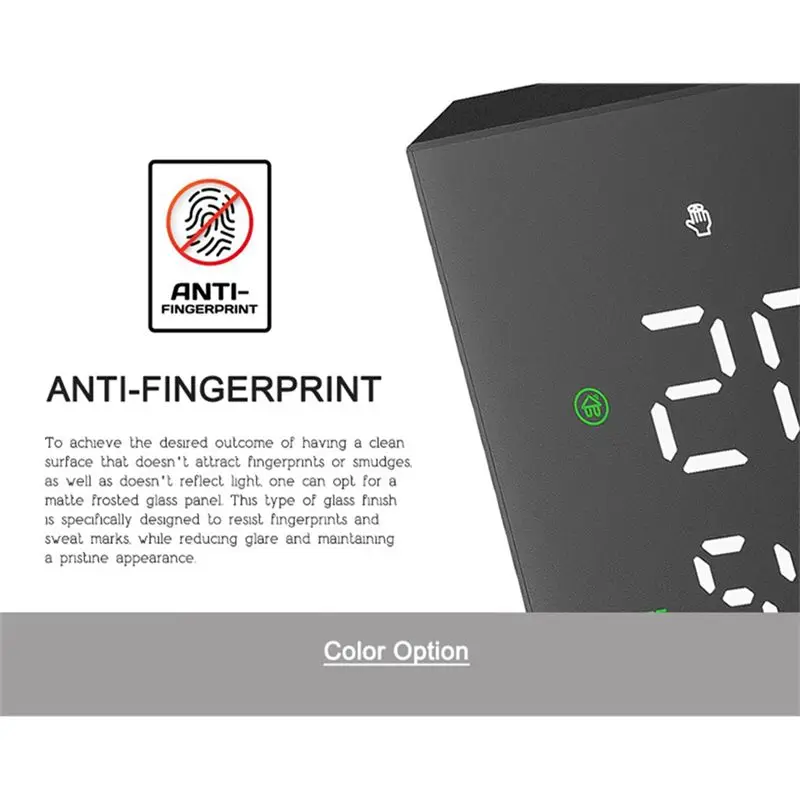 ABKQ-Tuya Wifi Smart Thermostat For Google Home Alexa Compatible Boiler Heating Temperature Control Switch A-New Alice White