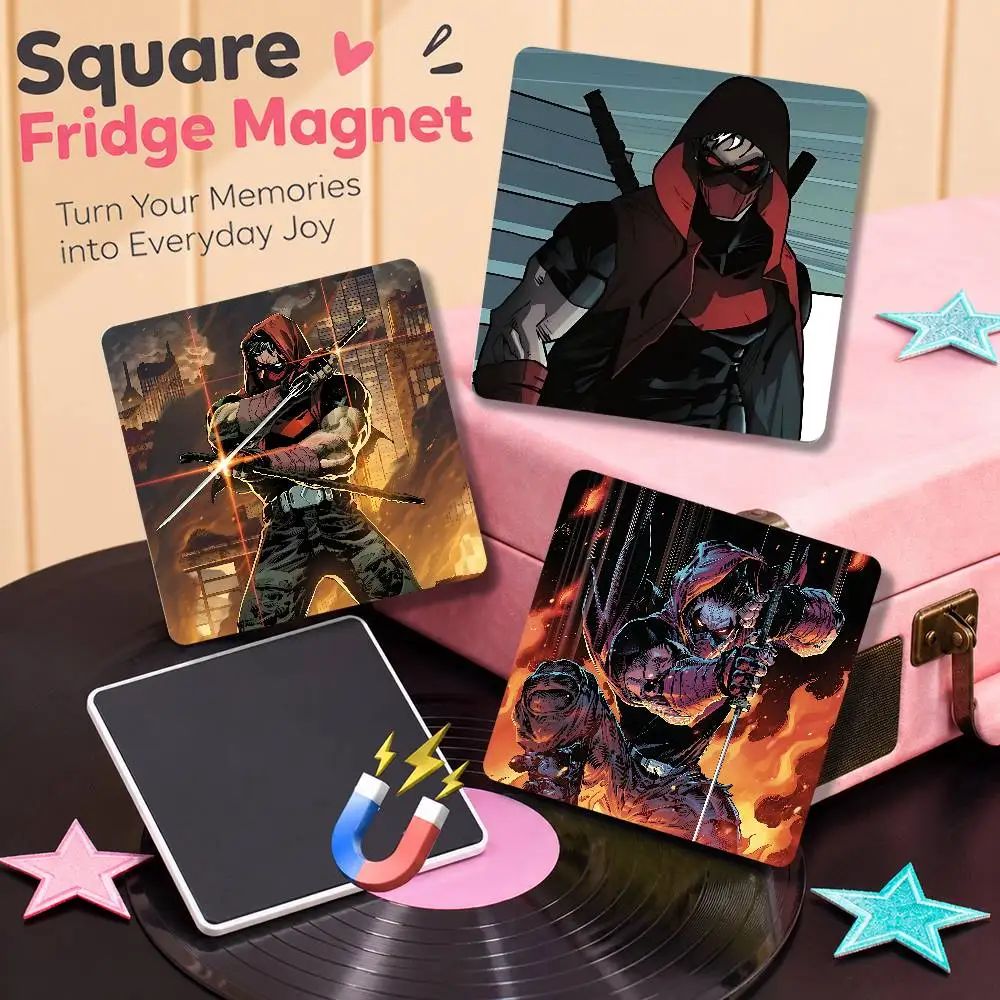 FOR Jason Todd Red Hood Magnetic Refrigerator Magnets Cute And Creative Refrigerator Magnets Souvenirs And Gifts