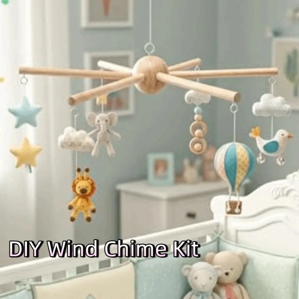 Soporte Giratorio para Campanas de Viento Estilo Vintage, Antioxidante, Estable, Kit DIY para Campanas de Viento, Marco para Campanas de Viento con Colgador Suave
