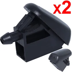 2X For Ford Fiesta MK5 2001 2002 2003 2004 2005 2006 2007 2008 2009 2010 2011 Exterior Front Windscreen Wiper Washer Jet Nozzle