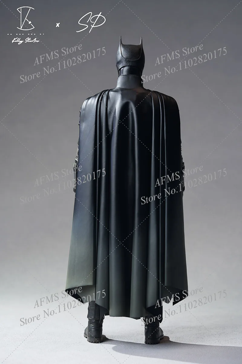 kelly studio 1/6 Scale Collectible Figure Batman Leather Cloak The Dark Knight Cape Fit 12inch Men Soldier Action Figure Body