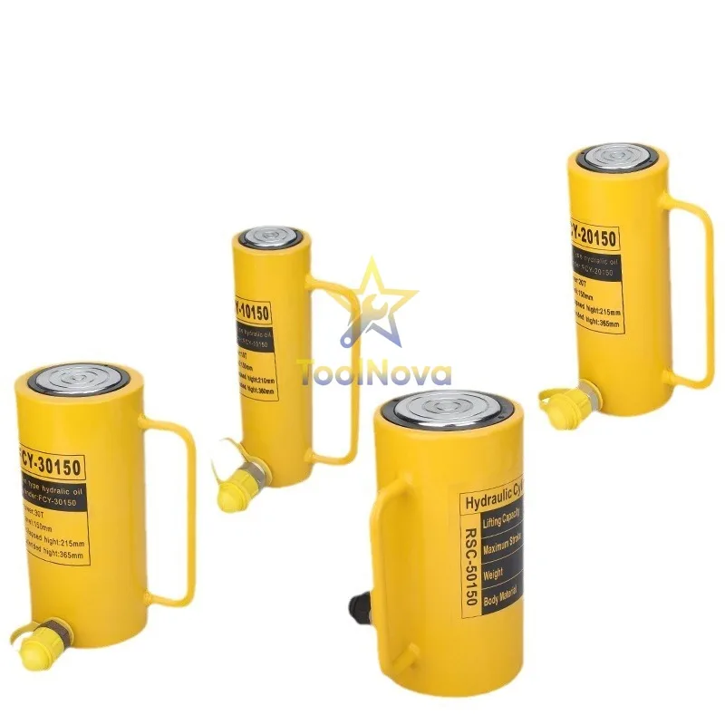 Split jack hydraulic jack FCY-100100 long cylinder top support jack tool is small and easy to carry