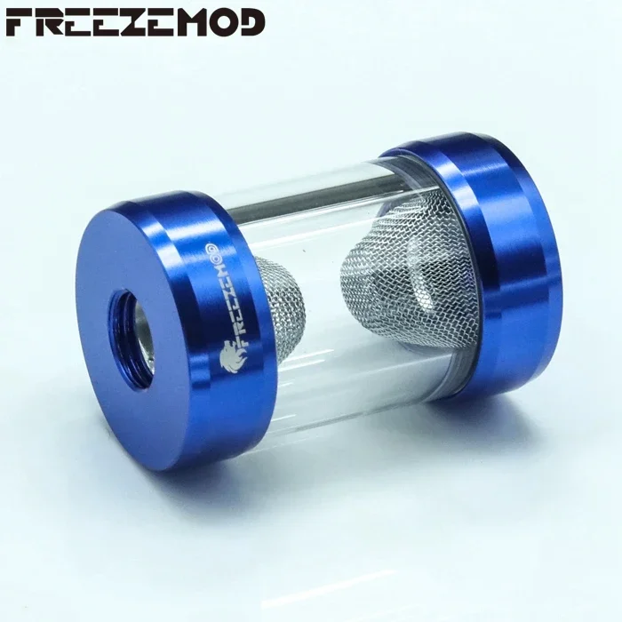 FREEZEMOD G1 / 4  silvery water cooling system dual inner thread filters 0.15mm mesh computer water cooler accessories. GLQ-JX1