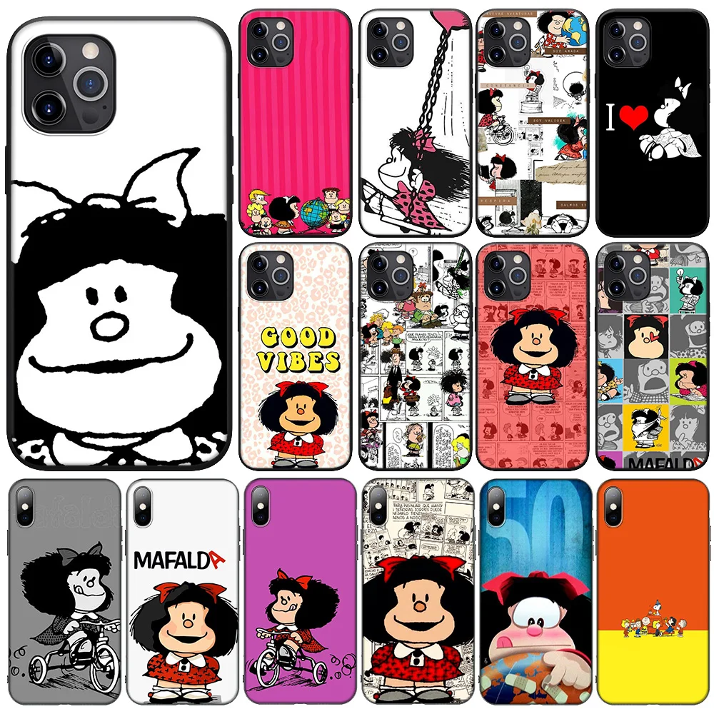 F-102 M-Mafalda New Phone Case for Samsung Galaxy S20 S21 S22 S23 S24 Fe Plus Ultra Lite