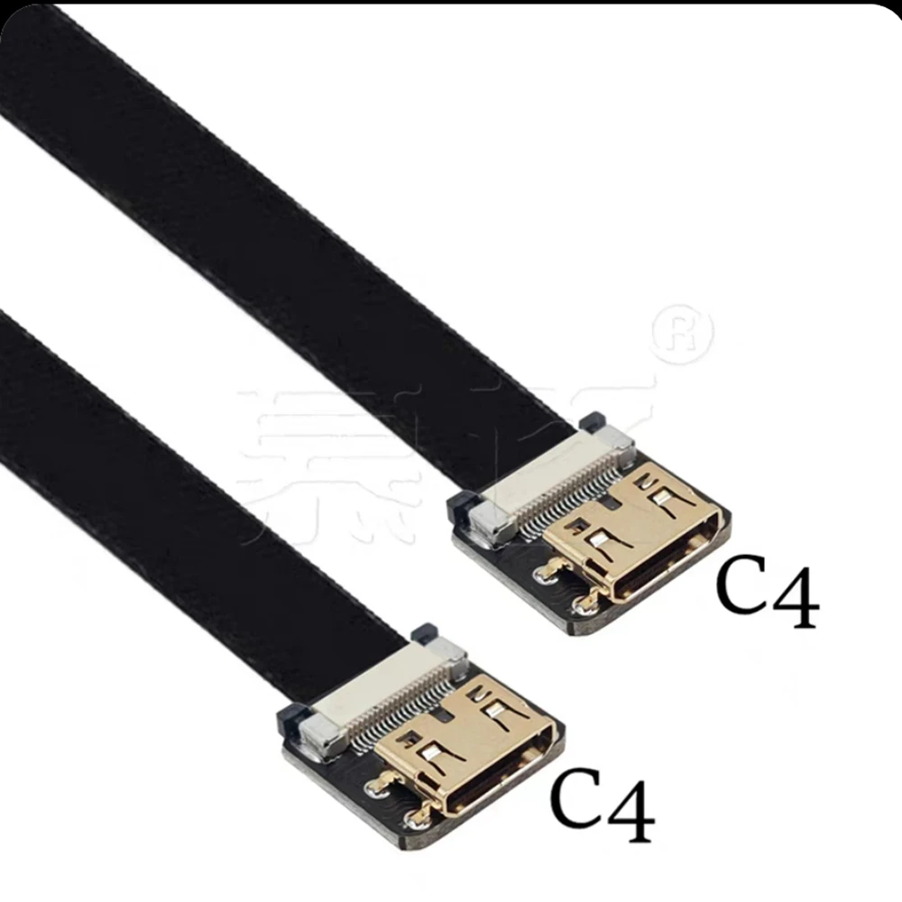 20 pin spasi FPV fotografi udara FFC fotografi udara upward mini HDMI ke HDMI ekstensi kabel definisi tinggi ca