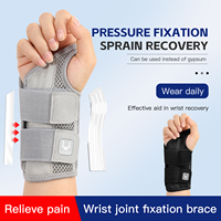 2PC Finger Joint Pain Tendon Sheath Adjustable Dual Strap Wrist Guard with Thin Design Thumb Strain Protection Strap Wrist Guard