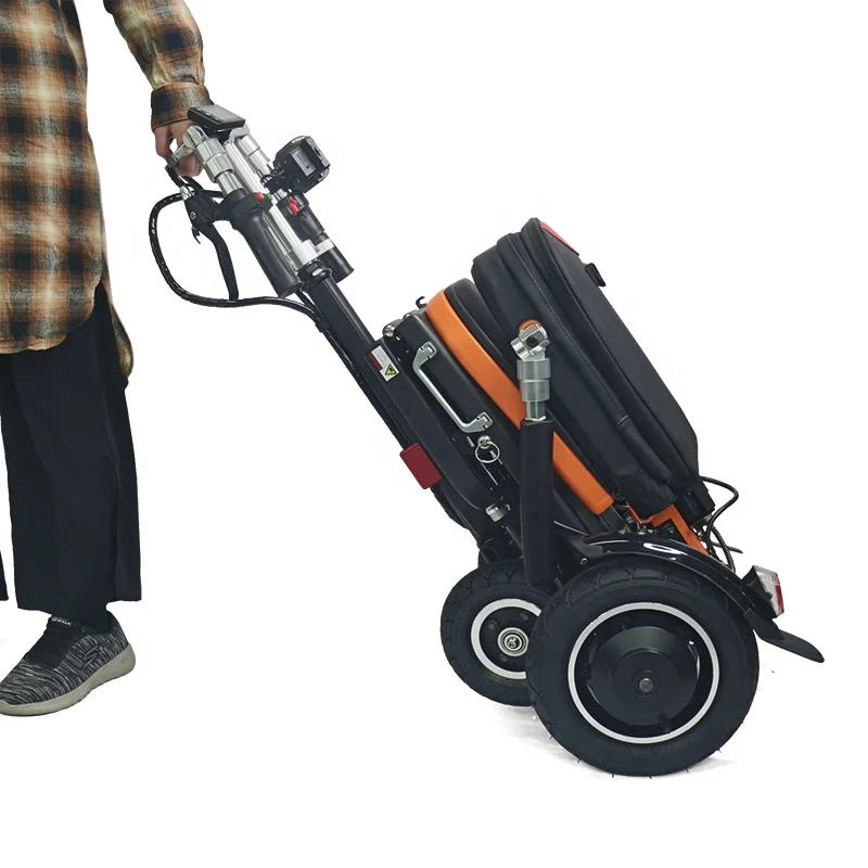 Airplane Handicapped Elderly Mobility 4 Wheels Motorcycle Power Electric Scooter for Adult custom