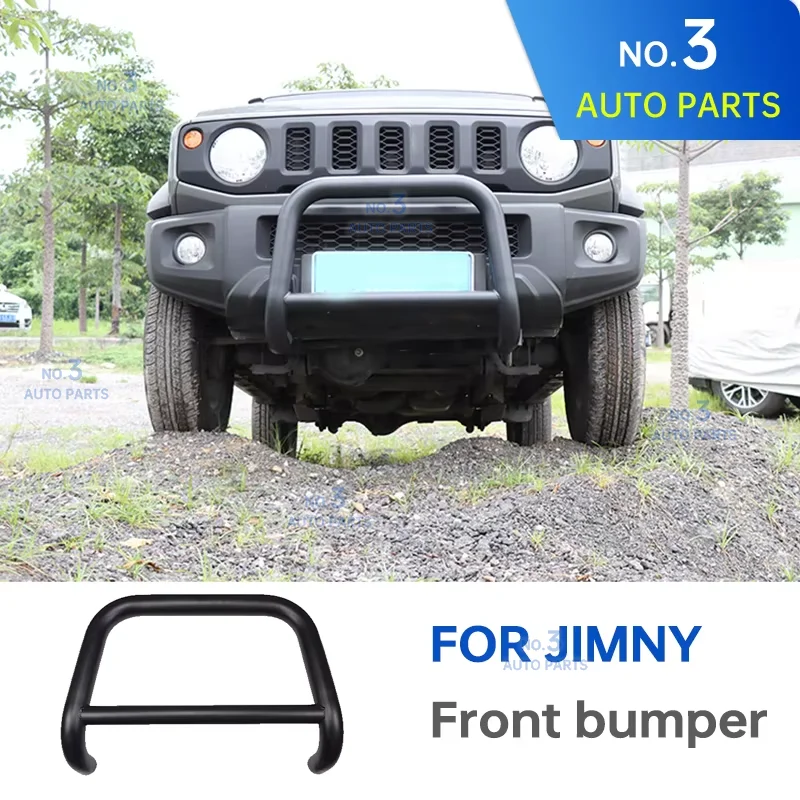 

For Suzuki Jimny JB64 Sierra JB74W 2019 Car Front Bumper Rear Bumper Guard Bull Bar without Winch for Suzuki Jimny Accessories
