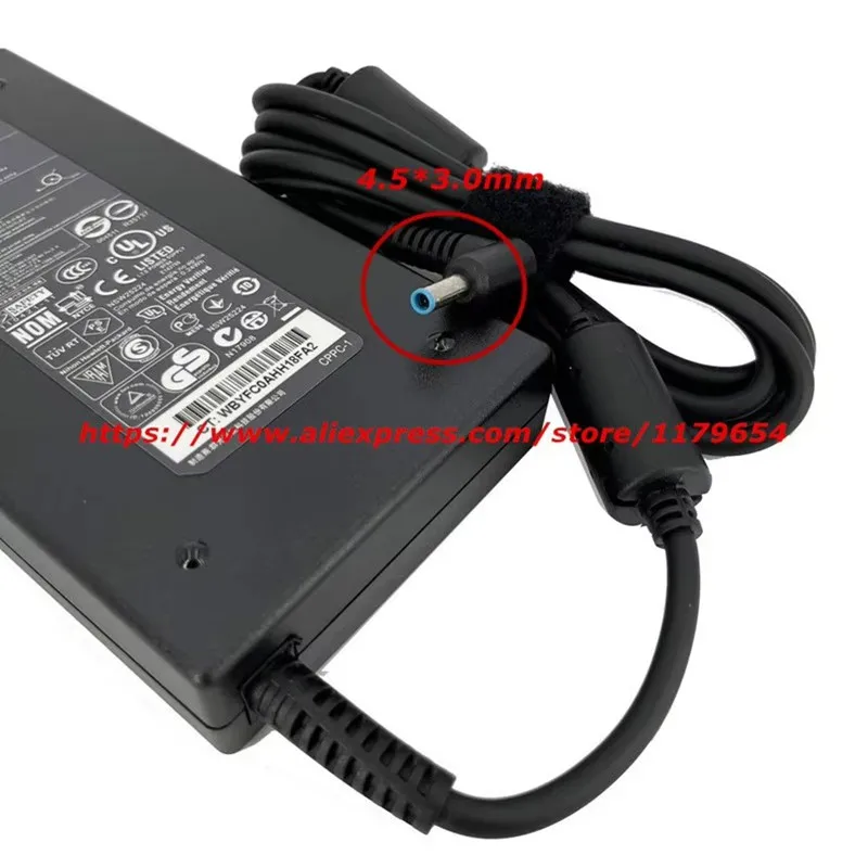 Caricatore portatile adattatore CA originale 19,5 V 7,7 A 150 W per HP Q193 Q173 TPN-DA03 HSTNN-CA27 646212-001 19,5 V 7,7 A 4,5 * 3,0 MM