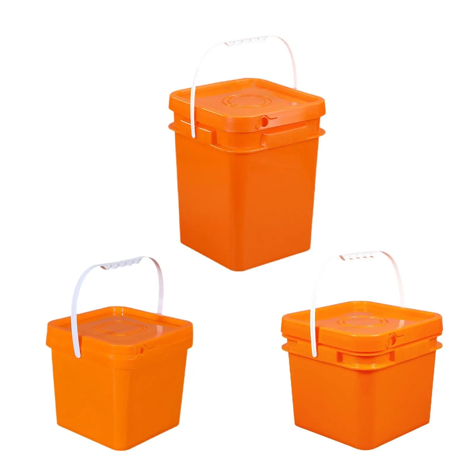 Square Bucket Multipurpose for Paint Water Art Crafts Projects Construction