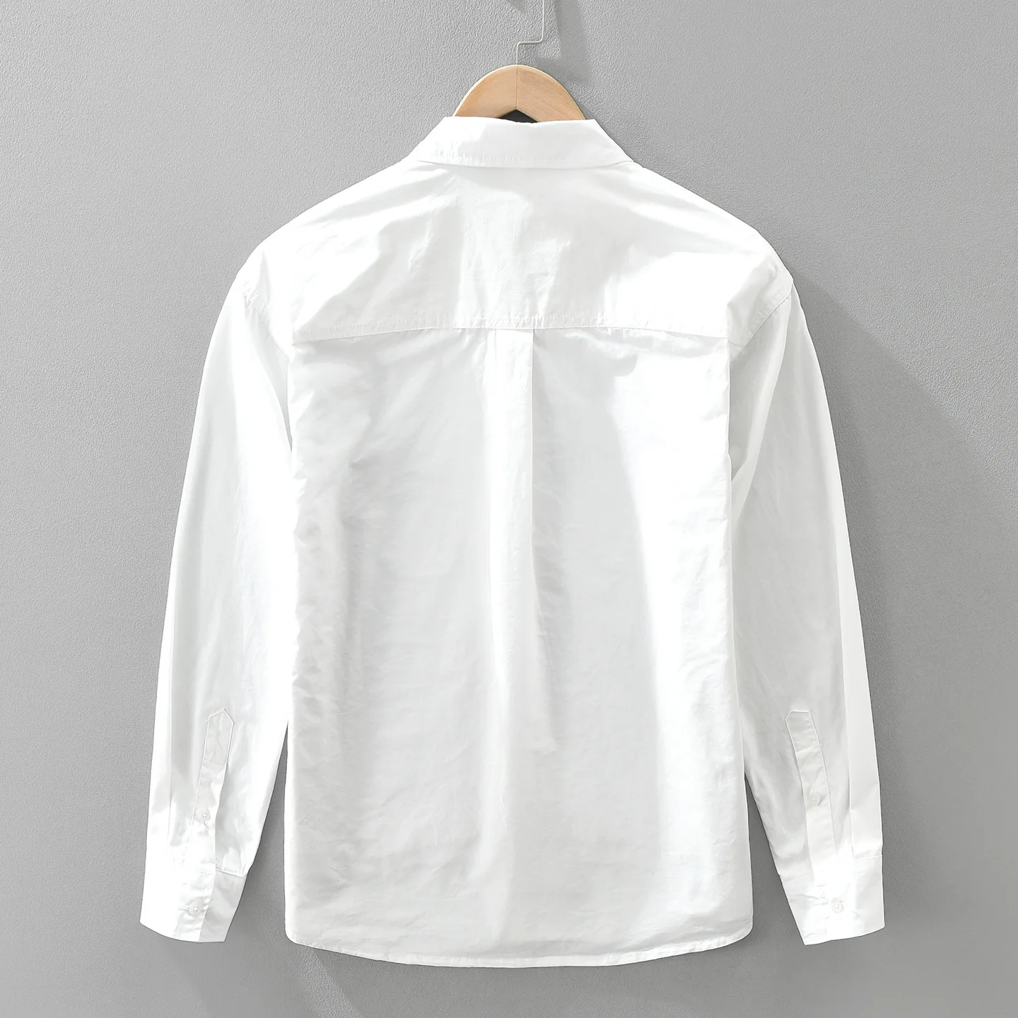 Men Japanese Style Creative Graphic Print 100% Cotton Long Sleeve Shirt Loose Button Up Trendy Spring Fall Tops