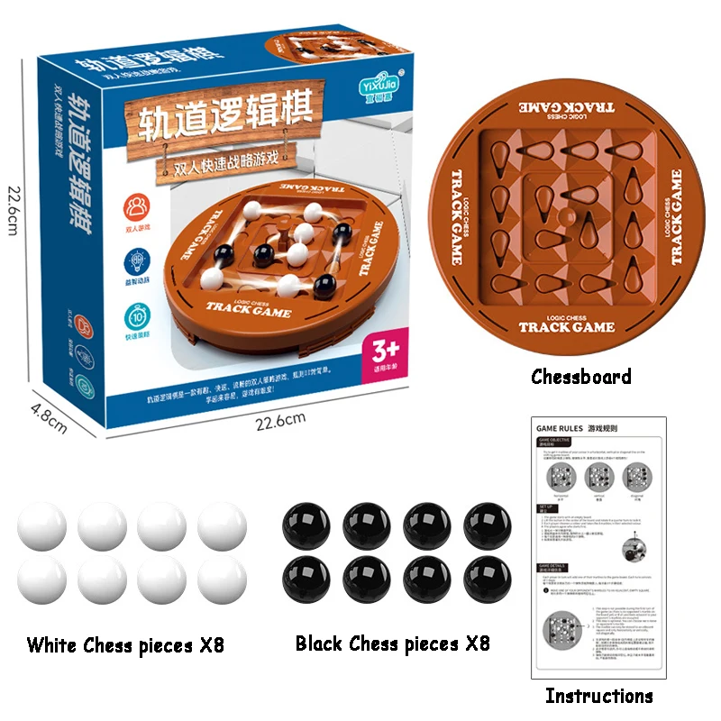 Smart Rotating Connect 4 Jogos de Tabuleiro, Logic Thinking Track, Matching Puzzle, Brain Table Game, Family Interactive Toys for Children