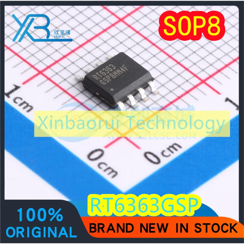 (3/30pieces) RT6363GSP RT6363 SOP-8 60V 3.5A asynchronous buck converter IC chip 100% brand new original good quality