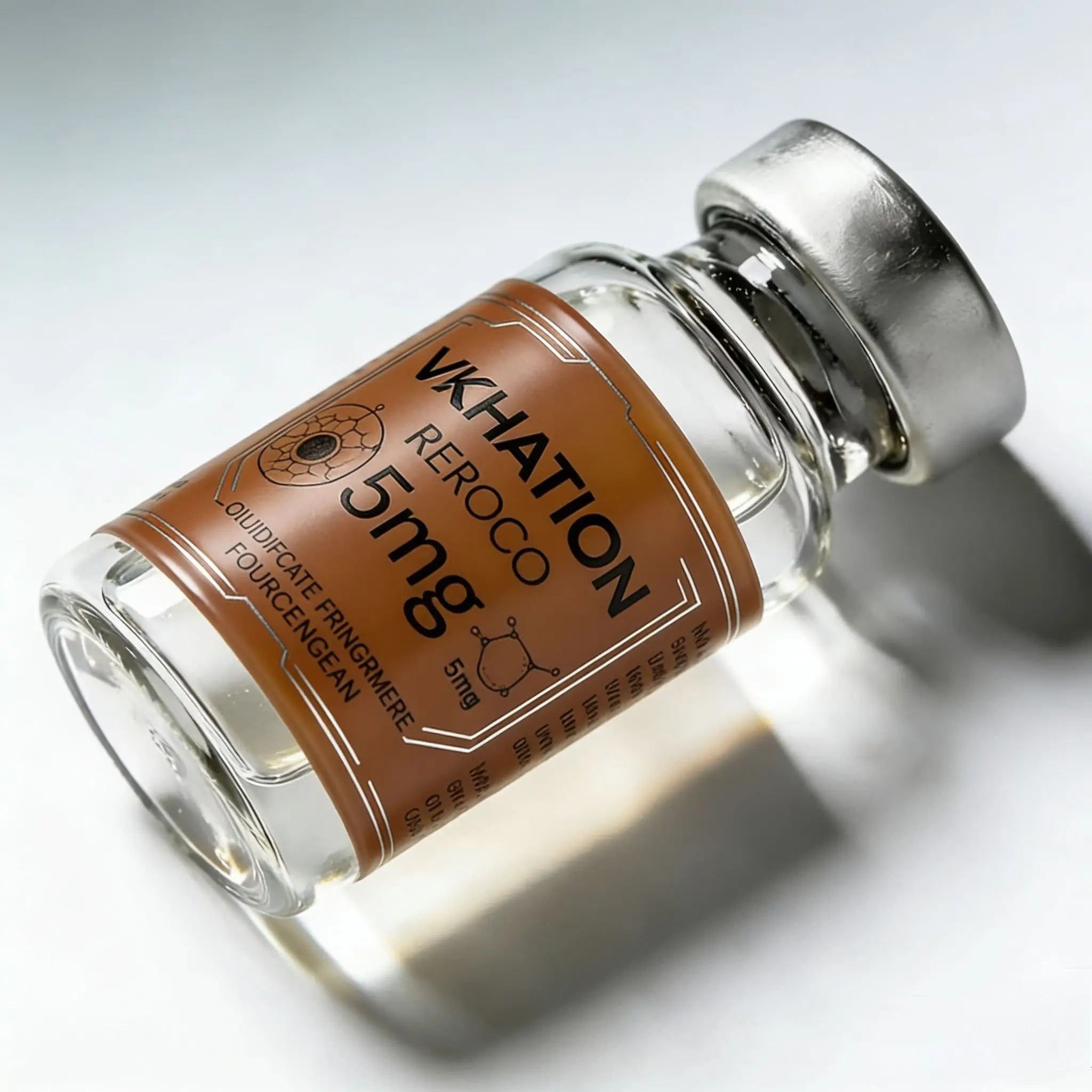 Custom Light-blocking Vinyl Labels 2ml–20ml,Waterproof Stickers for Medical & Healthcare Vials - Detail 1