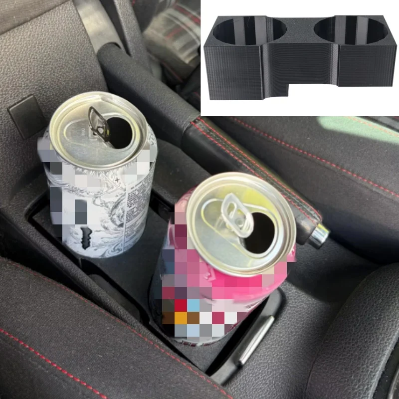 Car Cup Holder Reducer Insert For Volkswagen Golf MK5 MK6 Anti Shake Drink Holder 0.25L-0.5L Cans Bottles Cup Slot Accessories
