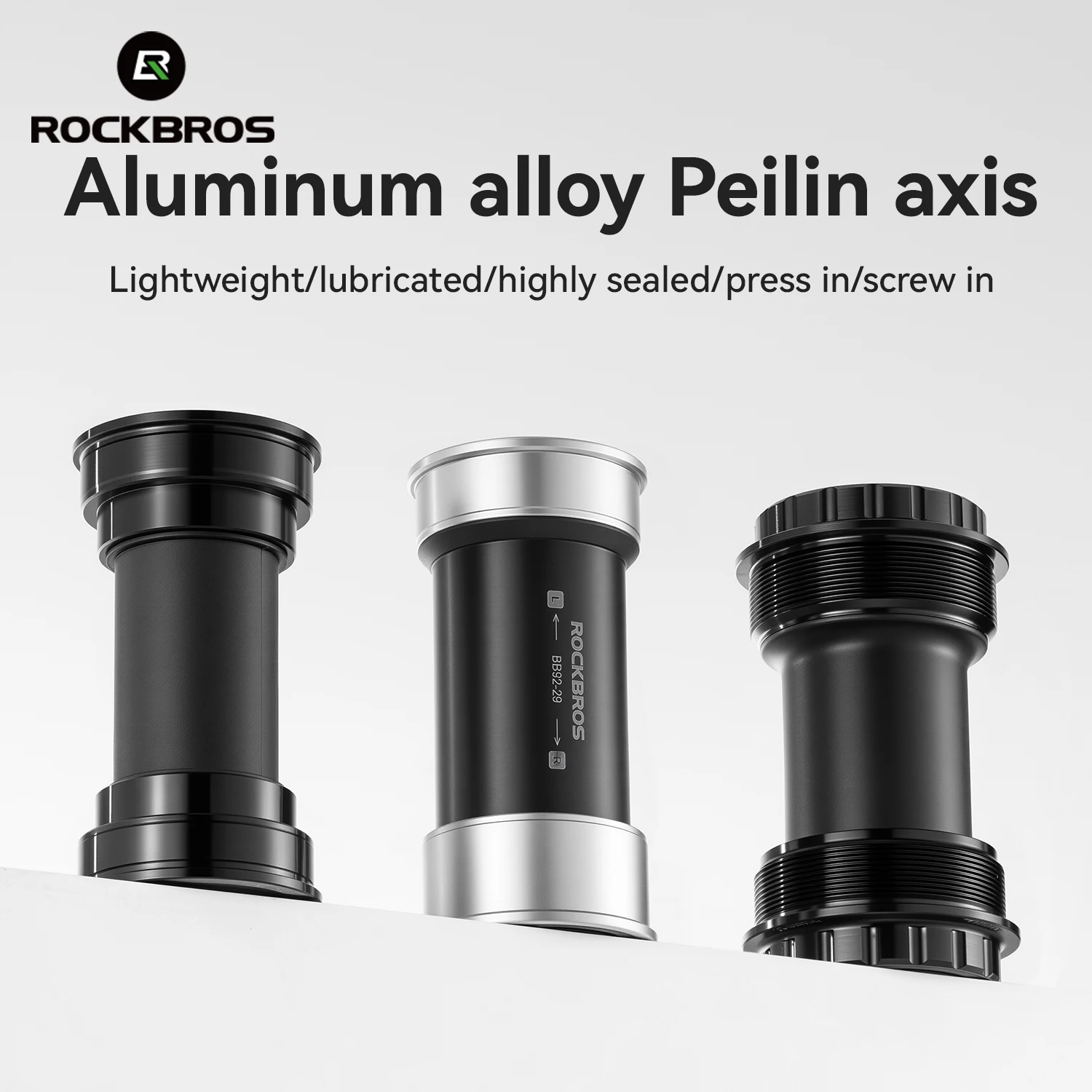 

Адаптер каретки для велосипеда ROCKBROS, алюминиевый сплав, водонепроницаемый, пылезащищенный, с герметичными подшипниками, для шоссейных и горных велосипедов