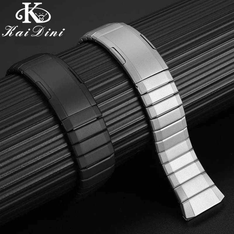 สําหรับนาฬิกา Huawei GT5 Pro Series นาฬิกาไทเทเนียมโลหะ QUICK RELEASE ปลายโค้งนาฬิกา GT5 Arc สายรัดข้อมือ 22 มม.เงินสีดํา