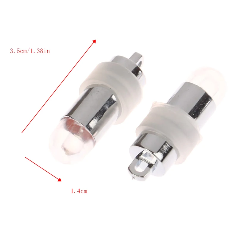 5pcs Non-blinking Mini White LED Lights With Batteries For Balloons Lanterns Floral Party Decoration Waterproof