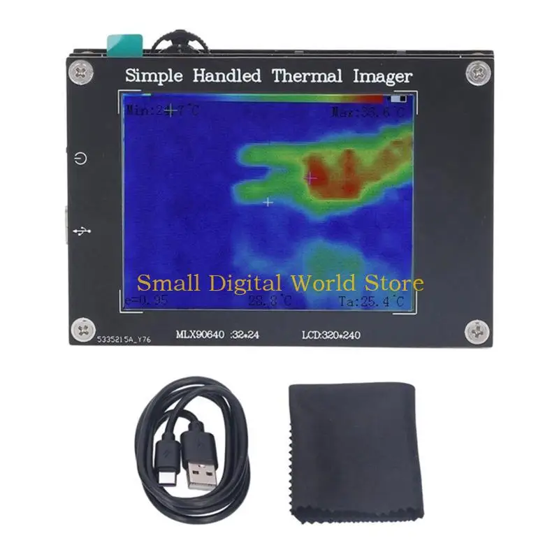 77UB Portable Digital Thermal Imager for Accurate Temperature Measurement from -40℃ to +300℃ with Safe Alarm Feature