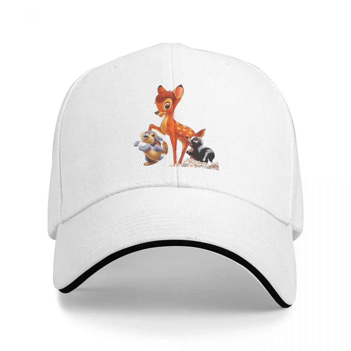 Bambi Cap Fashion Casual Baseball Caps Adjustable Hat Hip Hop Summer Unisex Baseball Hats Customizable Polychromatic