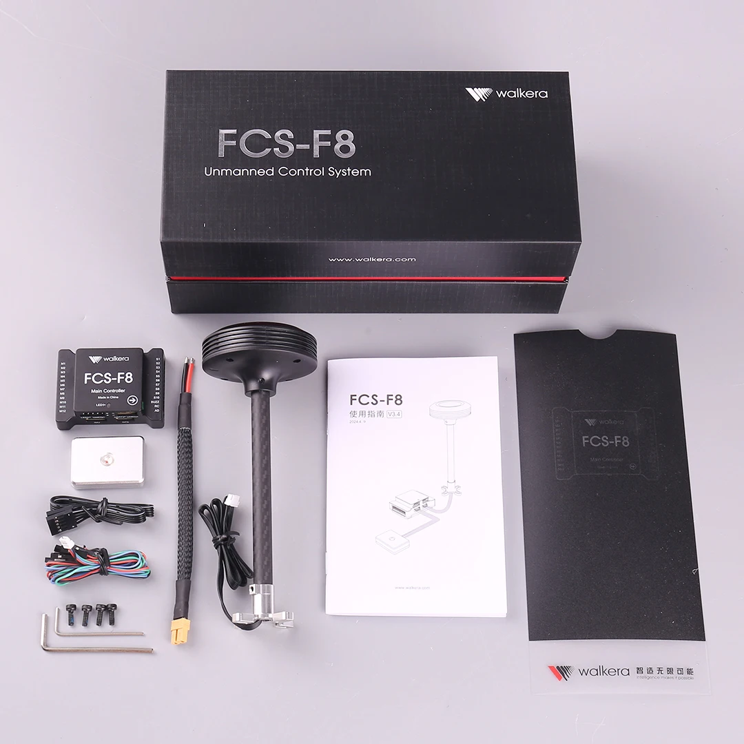 

Walkera FCS-F8 Flight Control System for Helicopter Fixed-Wing Multi-Rotor Professional AOPA Data Transmission Support