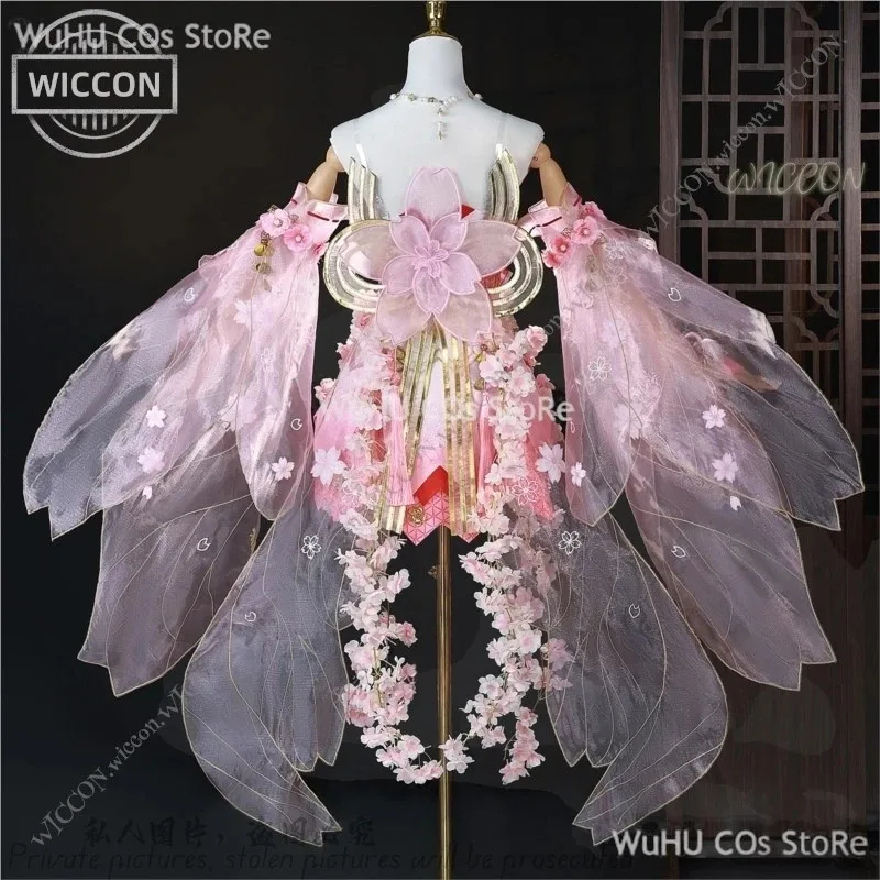 Kurumi NARAKA: BLADEPOINT Game Косплей Костюм Парик Genius Onmyoji Kurumi Сексуальная женская обувь для косплея Comic-Con Ролевая игра Персонаж