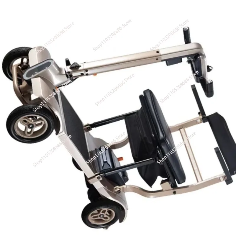 Travel Portable Folding Electric Mobility Scooter 4 Wheel Lightweight Mobility Scooter
