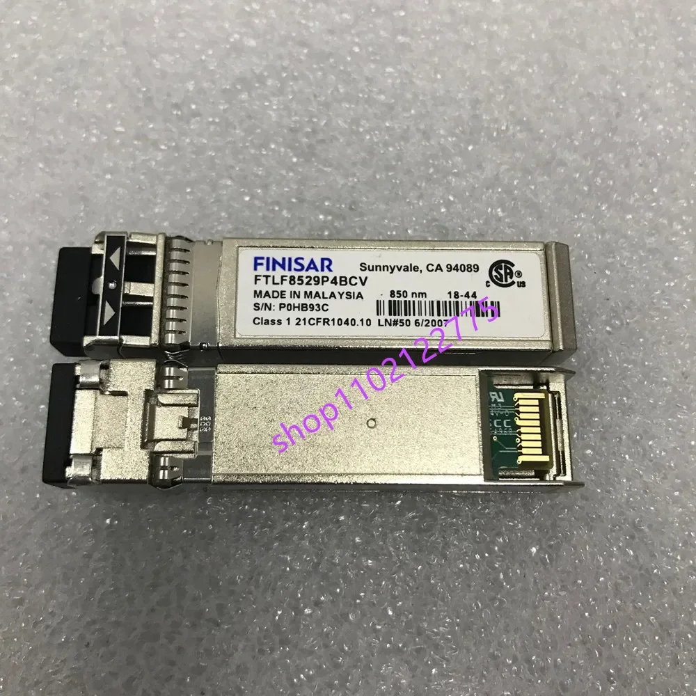 

Finisar Sfp Module 16g FC FTLF8529P4BCV/16Gb 850nm FC Network Adapter General Purpose Switch/16g Fiber Port Module