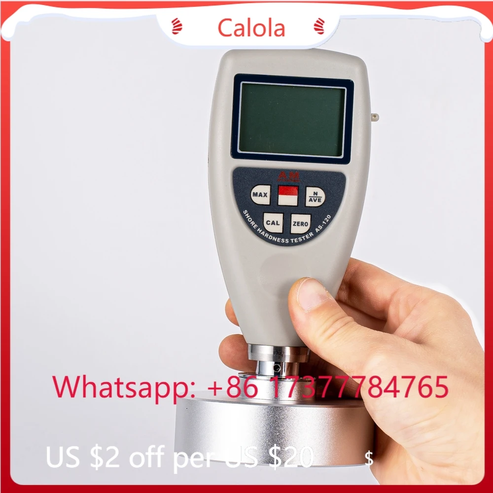 Digital Sponge Foam Hardness Tester AS-120F – Popular Shore F Durometer For Testing