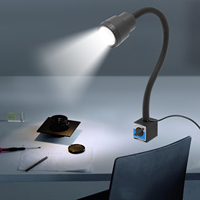 5w Machine Tool Work Light,Flexible Led Light, Magnetic Base Lathe Light Suitable For Milling Machines,Lathes, Drilling Machines