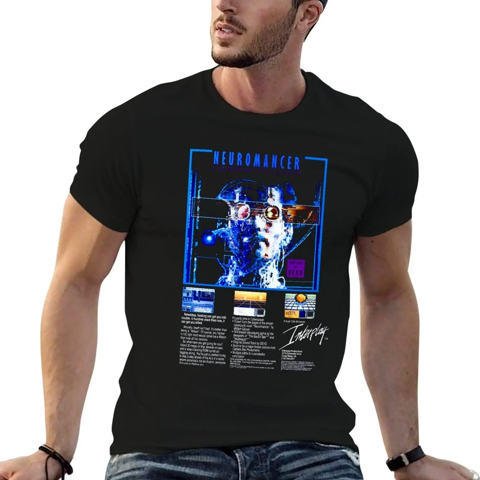 

shirt NEUROMANCER t t T-Shirt personalised man shirts plain designer t shirt