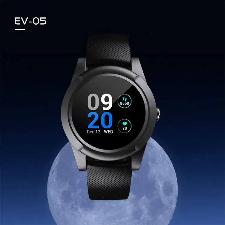 

Customized Language EV05 Health Watch with fall detection gsm watch heart rate sos button emergency watch phone elderly