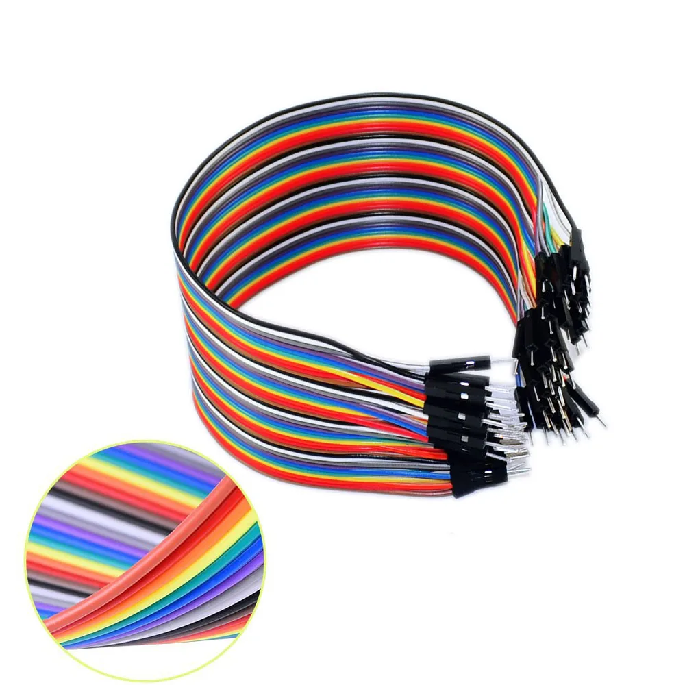 1 Set Dupont Line 120pcs 10cm/20CM/30CM M-M + M-F + F-F Jumper Wire  Dupont Cable for Arduino Brearboard DIY Projects