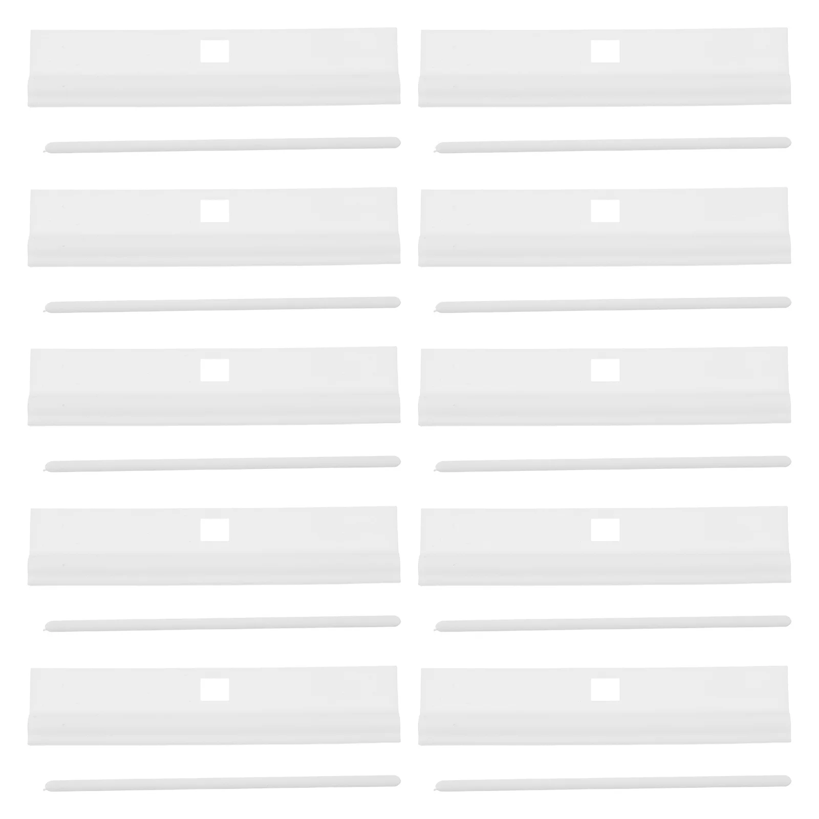 

20Pcs Vertical Blind Fixing Holder PVC Material Practical Set for Quick Installation and Stylish Look Vertical Blind Replacement