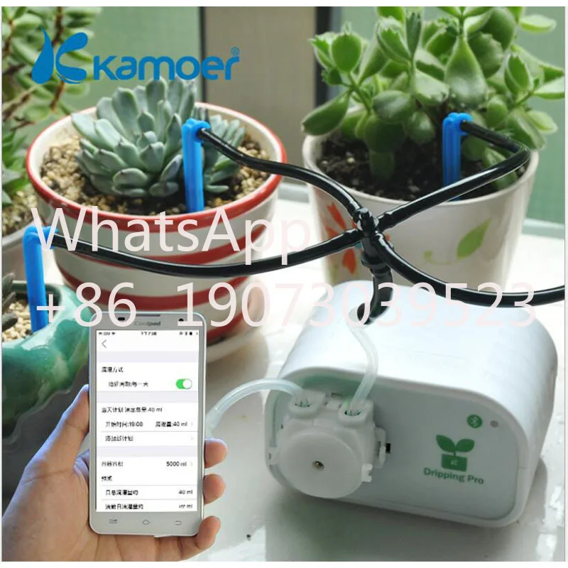 DC 24V Bluetooth Mini K Peristaltic Pump Used In Home Plant Automatic Watering With Silicone Tube