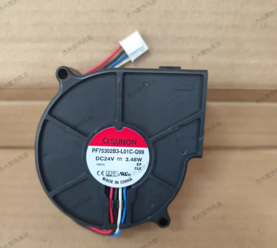 

SUNON PF75302B3-L01C-Q99 DC 24 В 3,48 Вт 75x75x30 мм 4-проводной вентилятор охлаждения корпуса