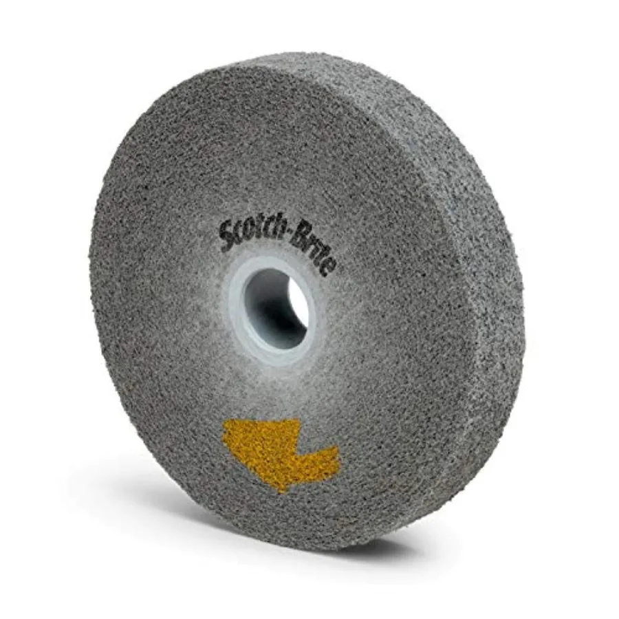 

EXL PRO Deburring Wheel - Metal Deburring Finishing and Polishing Wheel - Unitized - 6" x 1" x 1"
