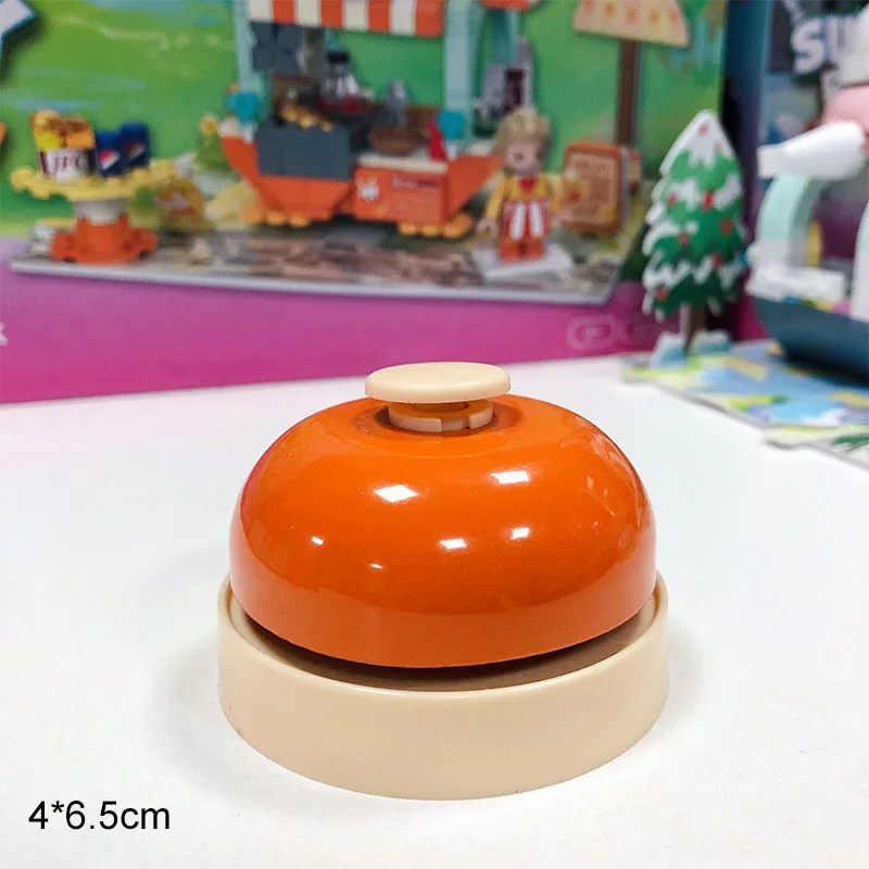 Call Bell Guests Restaurant Order Bell Bar Counter Ringing Single Bell Dining Reception Bell Table Summoning Bell Childrens Toy - Image 4