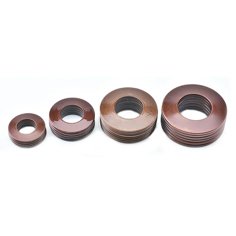 1-10Pcs 60Si2MnA Belleville Compression Spring Washer Conical Disc Springs Inner Dia 4.2-72mm Thickness 0.2~8mm