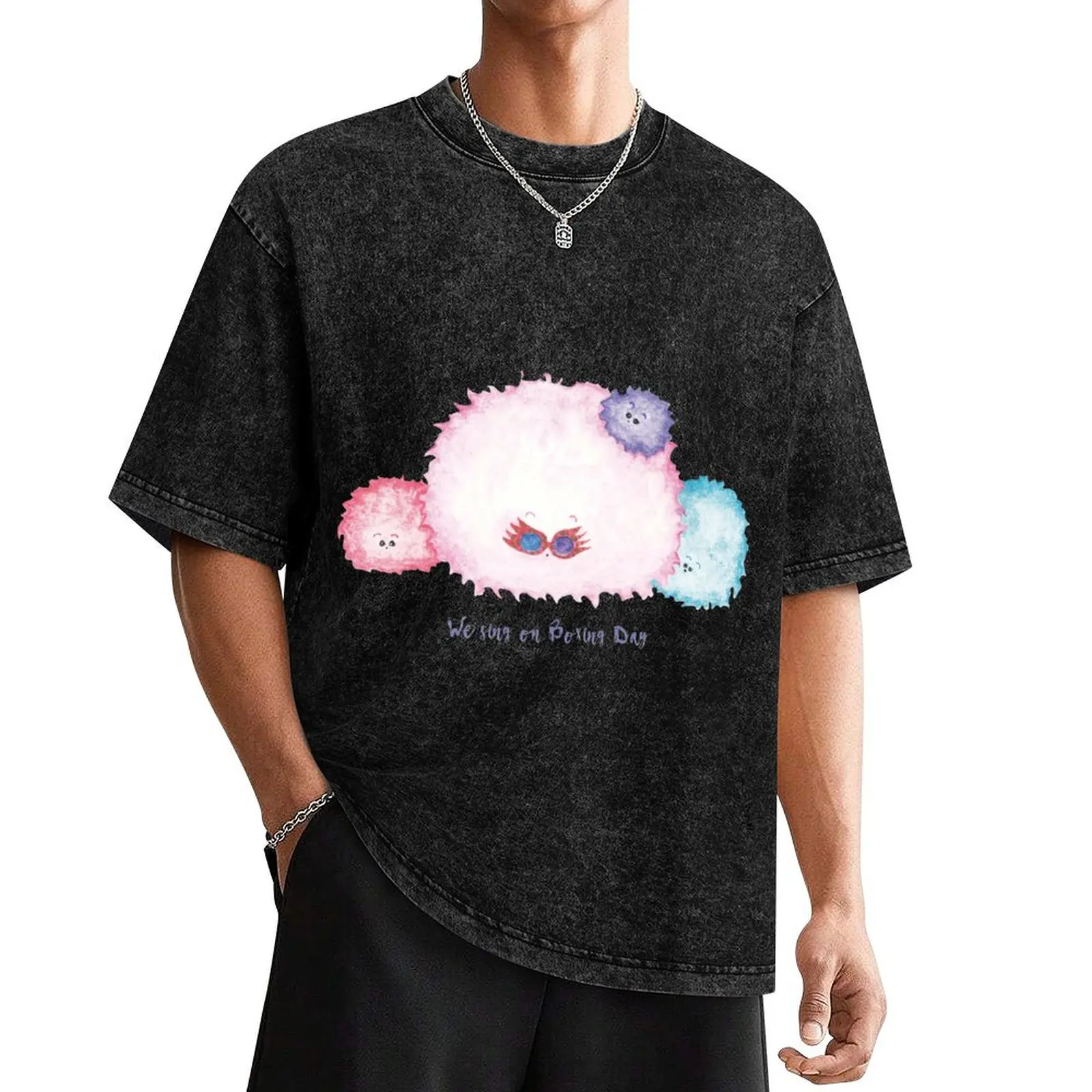 

A Pygmy Puff with Luna Lovegood Soul wearing spectrespecs T-Shirt customizeds vintage anime shirt mens plain t shirts